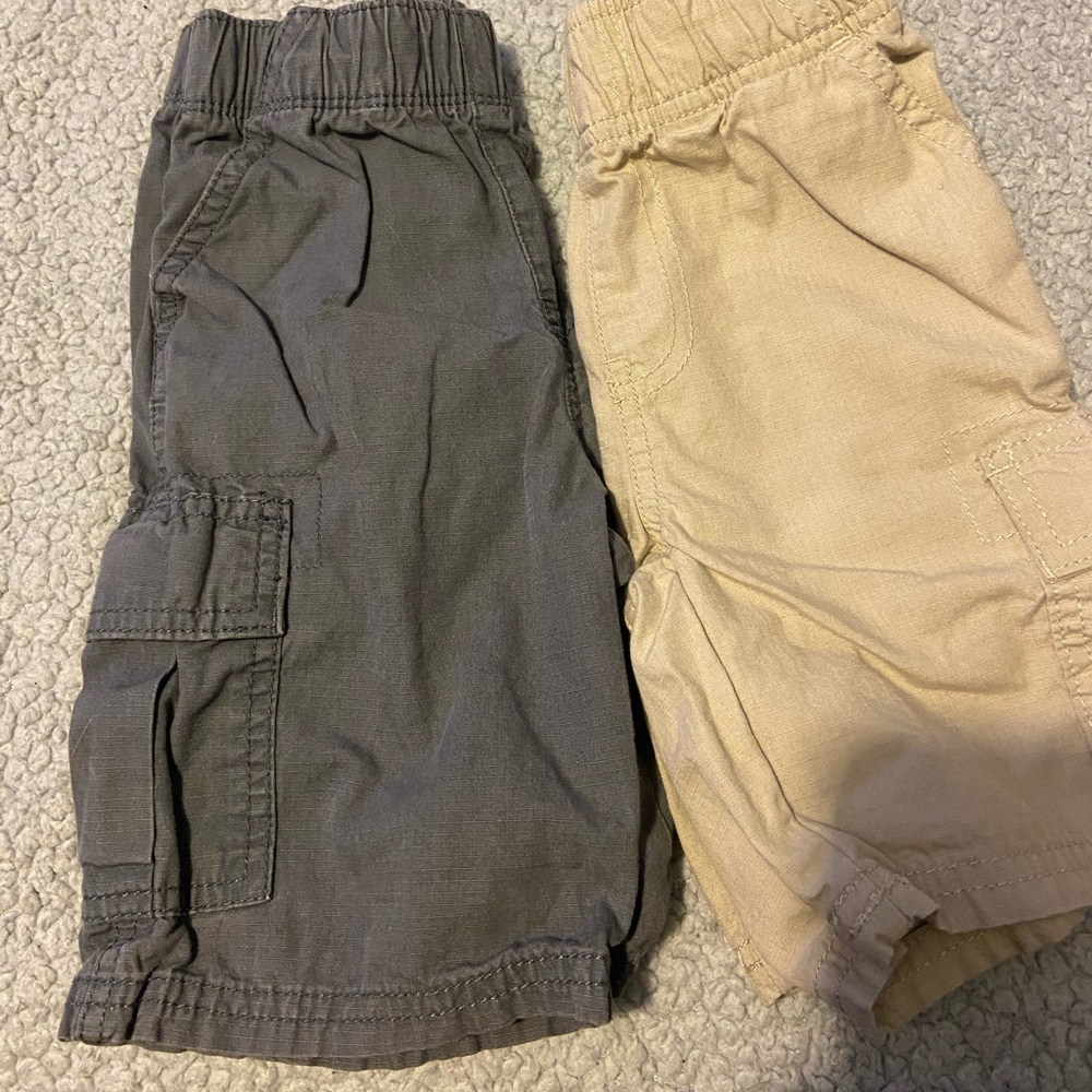 2 toddler Cargo Shorts!